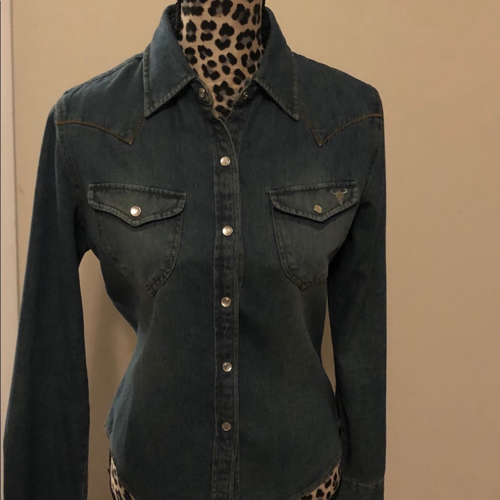 Small Harley jean shirt